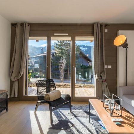 2 Pieces Vue Domaine Skiable Proche Arret Navette - Chalet Perrette Appartement Saint-Gervais-les-Bains Buitenkant foto